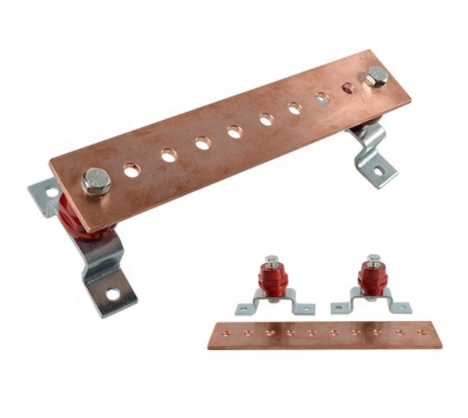 Electrical Material Copper Busbar Connector for Grounding