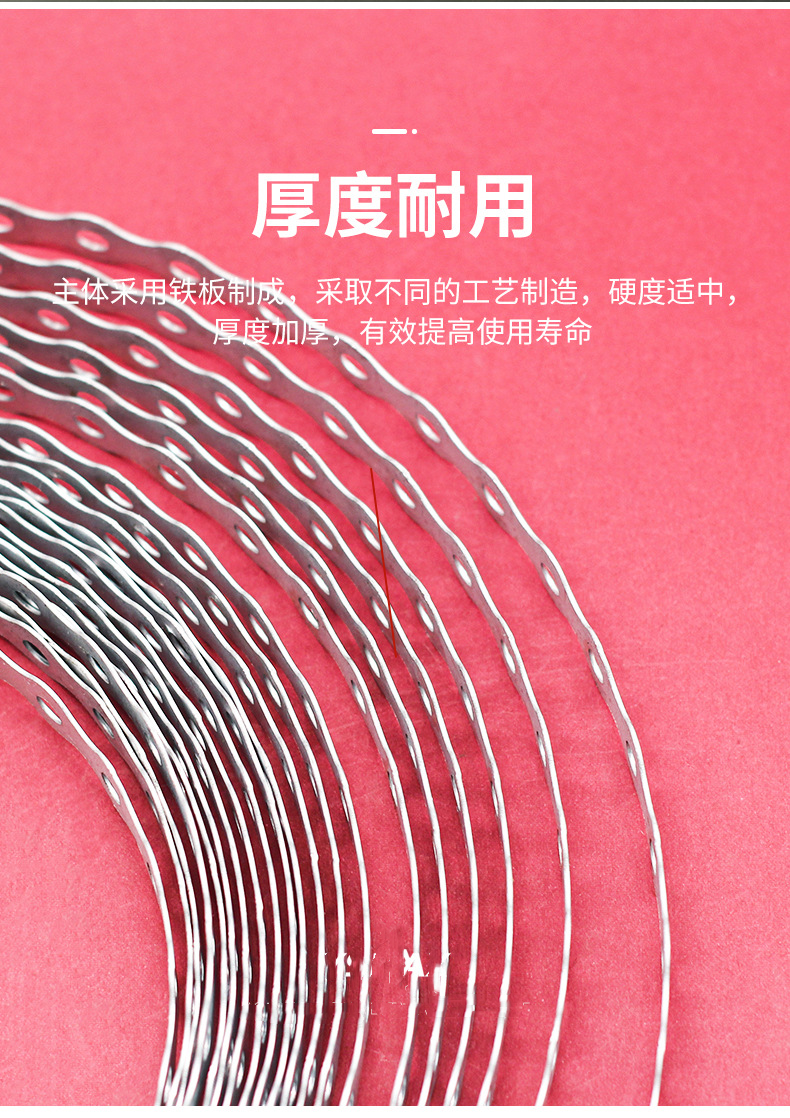 Widely Used Carbon Steel Formwork Accessories Clip for Construction 100% QC Passed Bunding Wires Water Stop Screw and Mountain Card