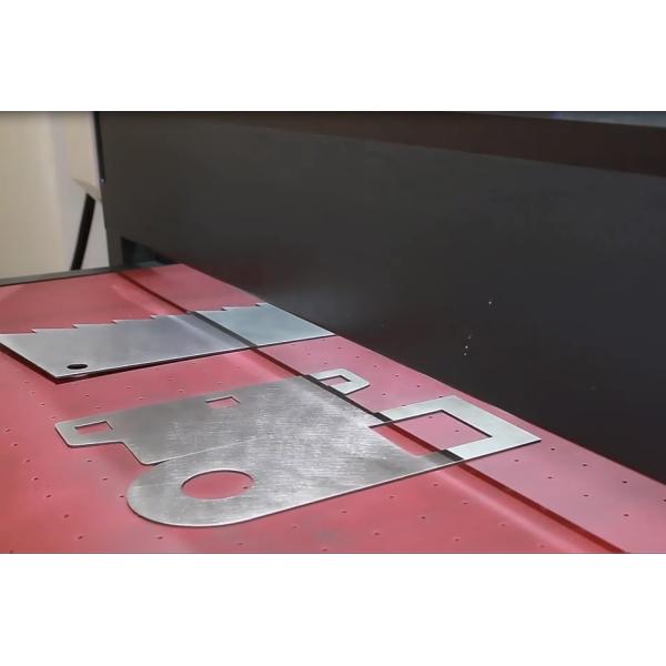 CNC Brush Deburring Edge Rounding Machine For Sheet Metal Parts Polishing