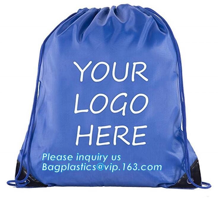Cheap Custom Wholesale Promotion Canvas Cotton Drawstring Bag, Waterproof Mini Nylon Polyester Drawstring Bag bagplastic