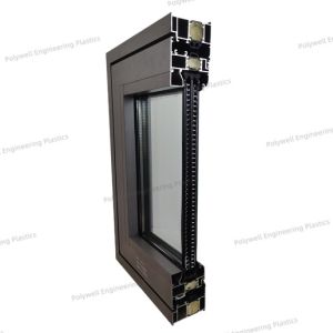 High Quality Office/ Domestic/ Commercial Use Super Hardness Aluminum Casement