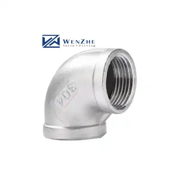 201 304 Stainless Steel Cylindrical Head Code 90/45 deg Elbow Plumbing Pipe Fittings