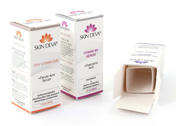 Printed Cosmetic Packaging Box 10cm Hight Vitamin Hyaluronic Acid