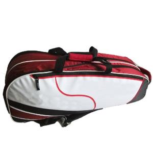 China Sport 600D Polyester + Pu Washable Badminton Racket Bag wholesale