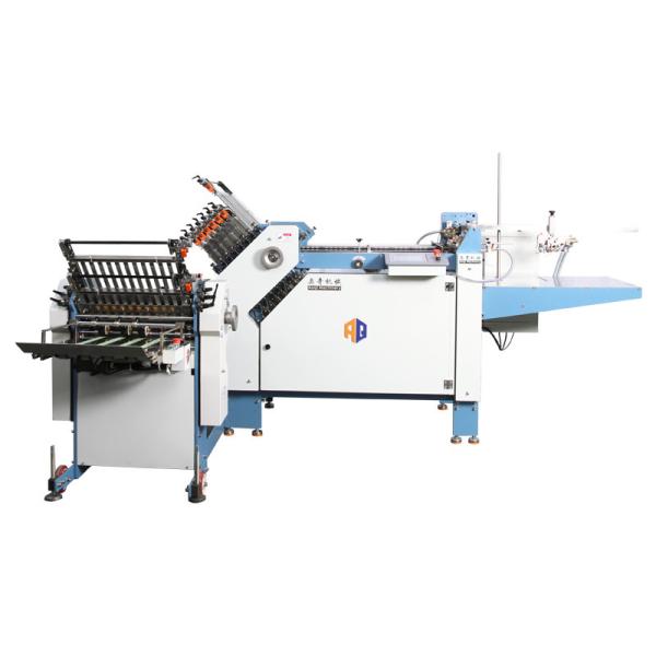 Gear Driving Automatic Paper Folding Machine With Touch Screen