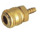 Nickle Plated Carbon Steel Universal Pneumatic Quick Coupler,Air Quick Coupler