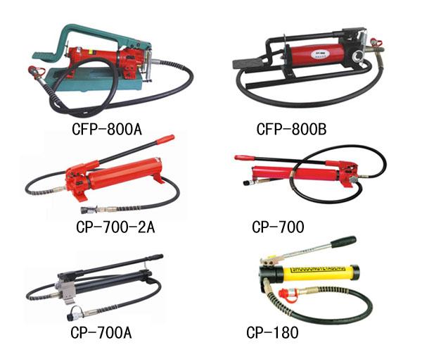 CP-180 Light Weight Hydraulic Hand Pump Manual Pump 70MPa For Connecting Crimping Head