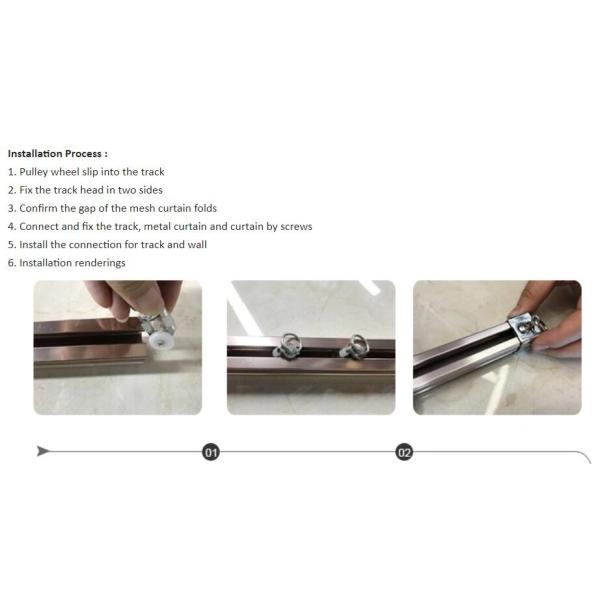 Carbon Steel 3*3mm Decorative Wire Mesh For Wall Panels And Suspended Ceiling