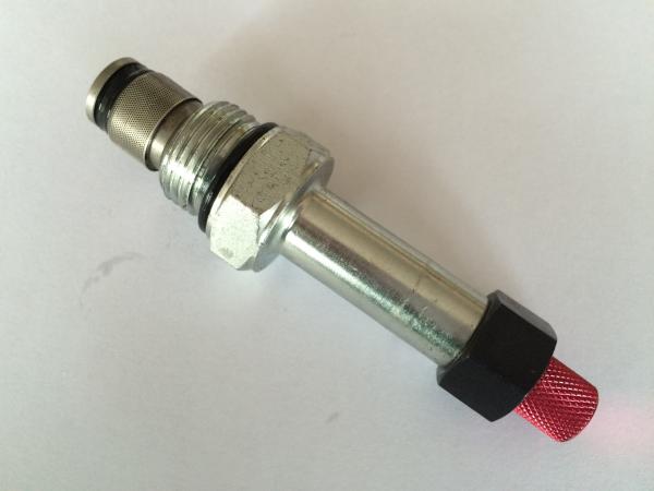 Quality Hydraulic 2 Position 2 Way Normally Closed Solenoid Valve Cartridge With Manual Override for sale