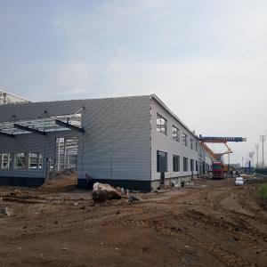 Q345B S355JR Steel Structure Building Construction Prefab Metal Frame Structure Construction