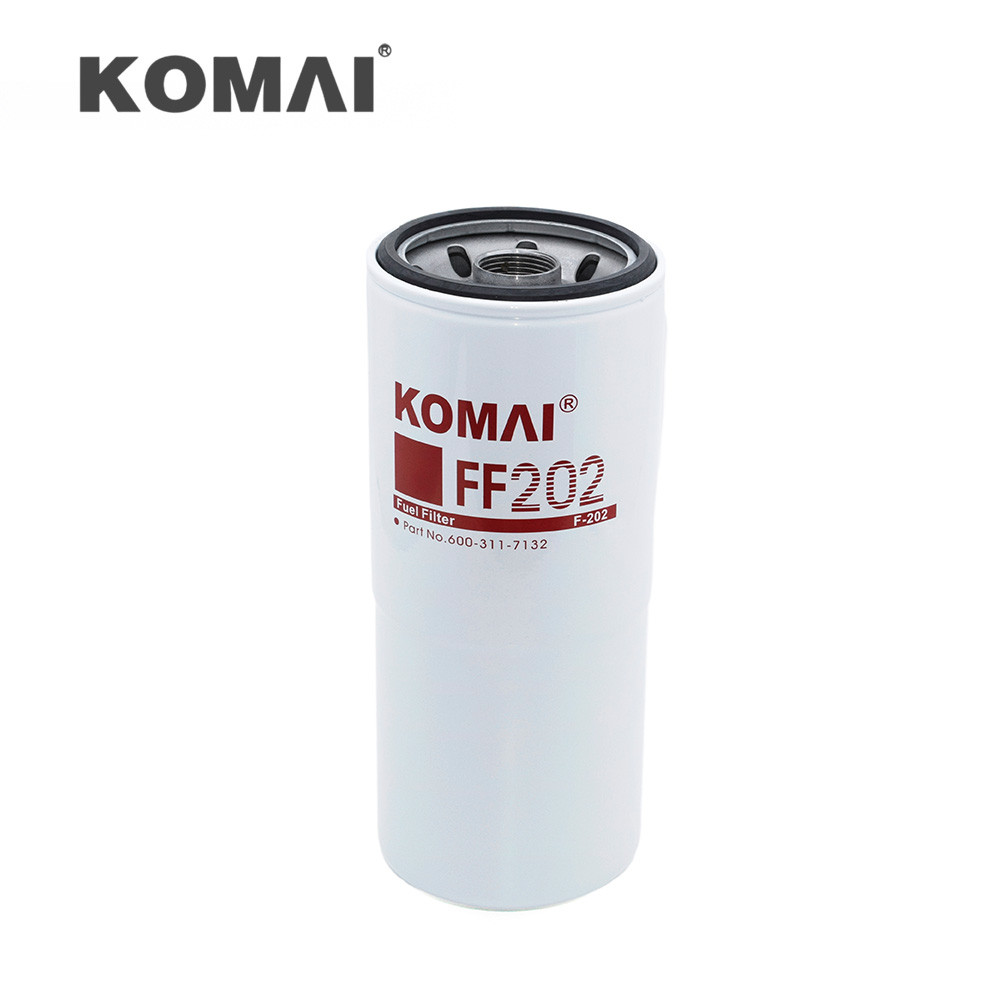 KOMAI Fuel Filter FF202 CX-602 P55-0202 600-311-7152 For Excavator Diesel Engine Parts