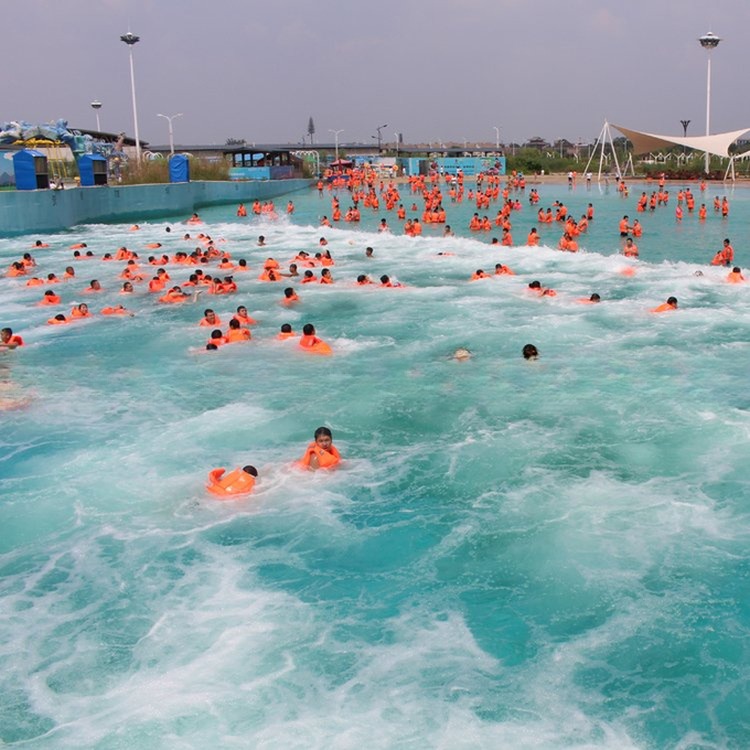 Amusement Water Park Equipment Tsunami Wave Pool