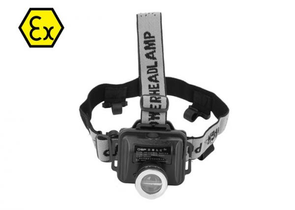 Quality Intrinsically Safe Rechargeable Head Torch IP65 Long Lighting Distance for sale