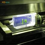 Three Colors Automatic Screen Printing Machine For Lotion Bottles