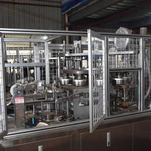 Buy cheap PLC Controlled Noodle Bowl Lid Thermoforming Machine DPJ-100 from wholesalers