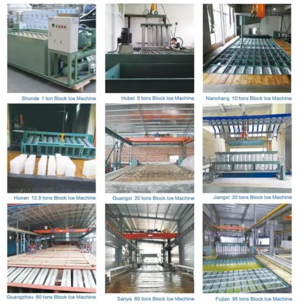 2tons Direct Cooling Block Ice Machine 50kg Commercial Ice Maker