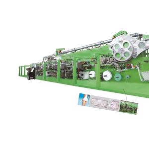 PCL Control 180KW Capacity Sanitary Pad Maker 900Pcs/Min