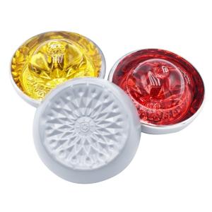 Red Blue Yellow White Green LED Glass Solar Cat Eye Road Stud with High Visibility