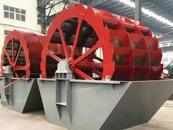 Wheel Sand Washing Machine River Sand Washing Sediment Separation