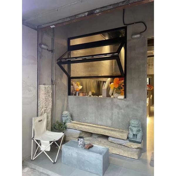 Hybrid Solid Oak Interior with Aluminum Clad Folding Windows - 5mm Wood Veneer Options