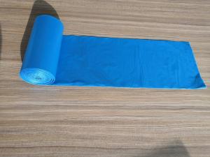 Disposable Or Recycled Plastic Garbage Bags On Roll Custom Printed Non Toxic
