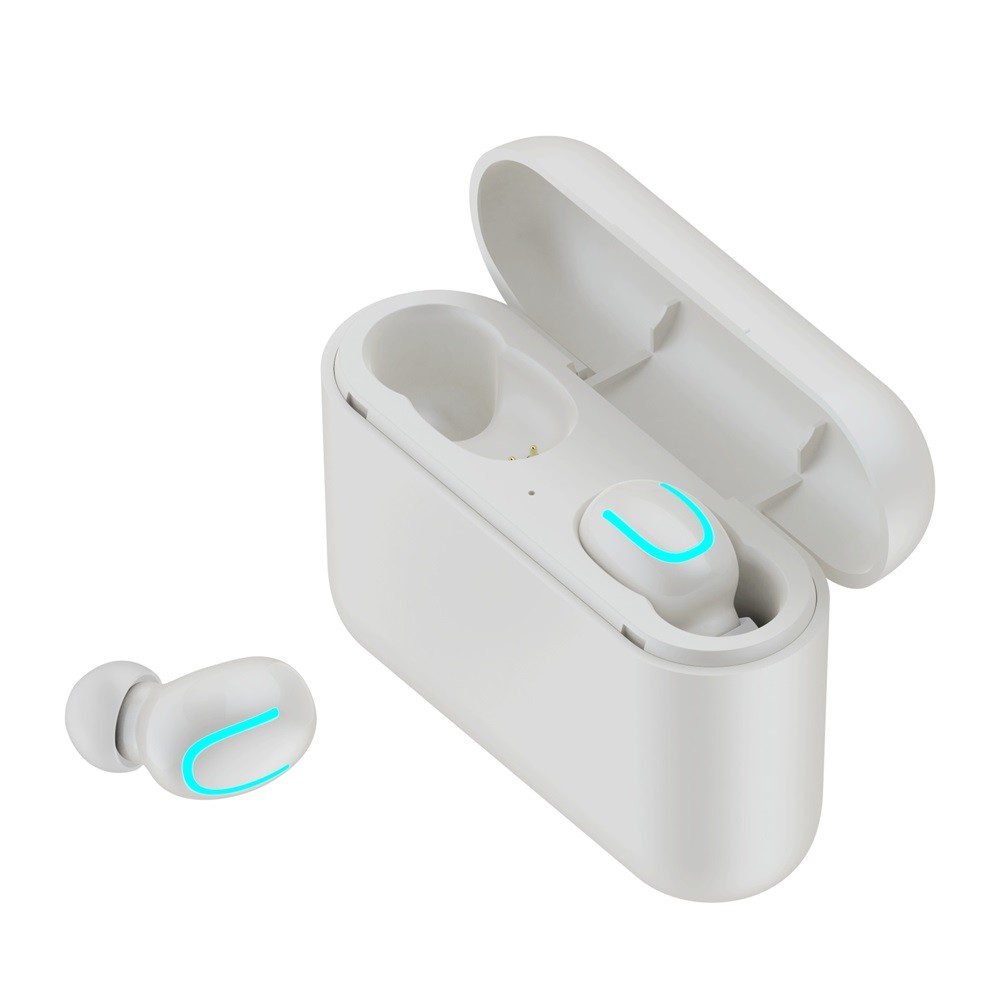 True Wireless Earbuds TWS Bluetooth 5.0 Headphones AirPods with Mic and Charging Case