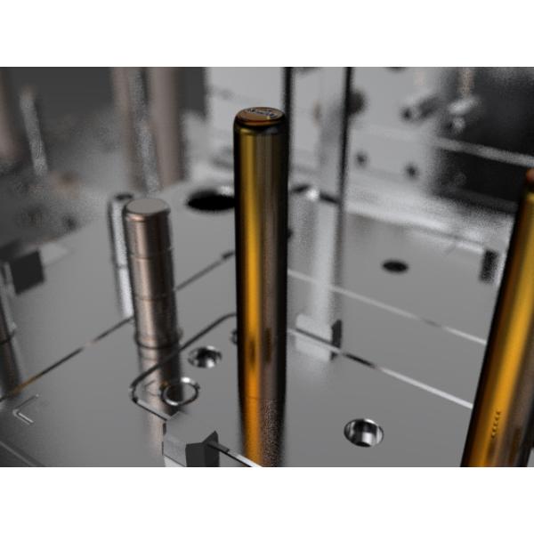 Transparent Battery Case (1*2) / Cold runner / Three-plates mold No.24500