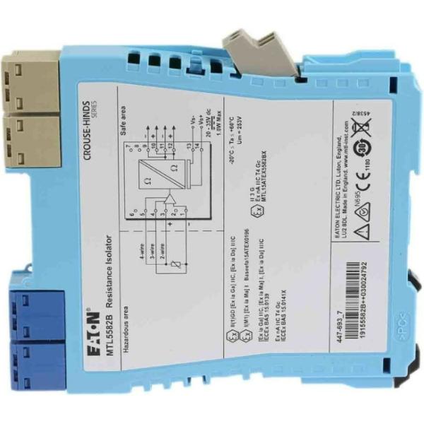 MTL5582B MTL Instruments Resistance Isolator To Repeat RTD Signals