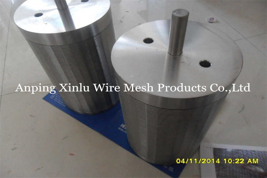 Wedge Wire Wrapped Screen Cone Drum Johnson Wire Filter Basket Rotary Drum Screen