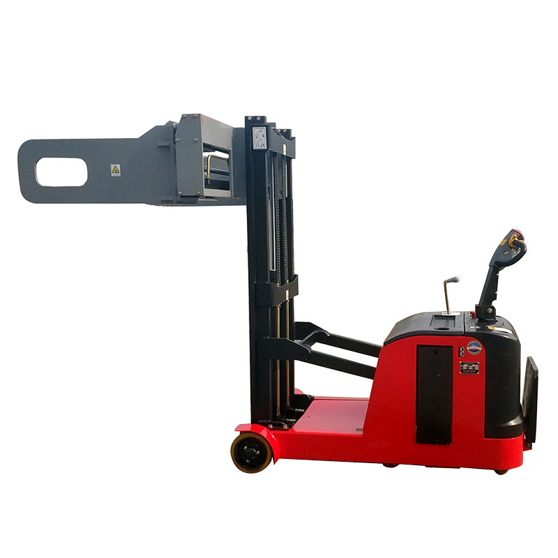 1000kg 1t 1.5t Load capacity Electric roll paper stacker with clamp for use in warehouses