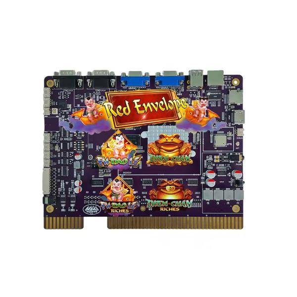 Quality Multiple Skill Game Pcb Board  Red Envelope 4in1 For Arcade Machine for sale