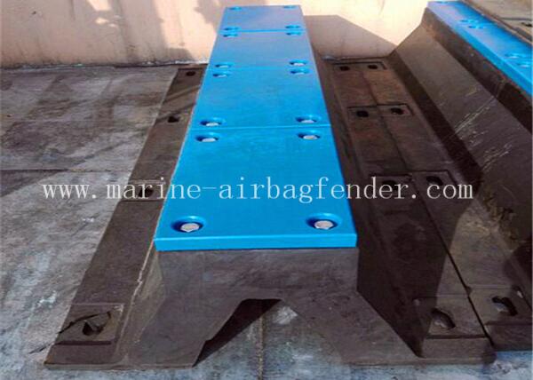Quality V Type Dock Marine Rubber Fender Solid Marine Dock Bumpers Fixed On Jetty for sale