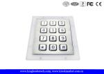 Panel Mount Numeric Backlit Metal Keypad With 12 Illuminated Keys For Access