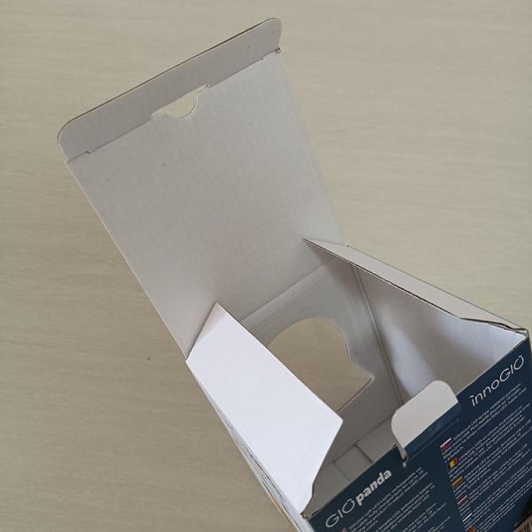 Custom Corrugated Paper Packaging Box with Logo Printing Eco Friendly Packing Material