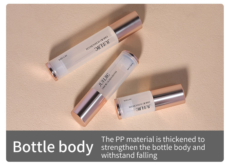 Matte PP Airless Bottle Sealing Type Lotion Airless Pump Bottle 15ml 30ml 50ml Custom