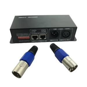 China DMX512 Decoder LED Strip Controller 3 Channel 8A/CH wholesale