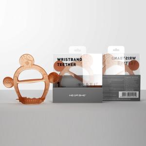 China Tasteless No Indentation Baby Wristband Teether wholesale