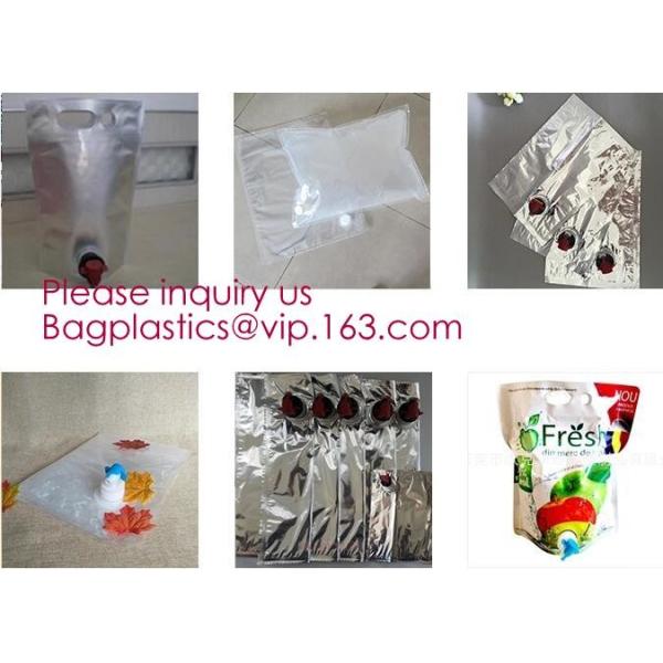 Custom Printing Logo High quality Eco-friendly Reusable Soft drink bag with spout,stand up spout pouch doypack aluminum