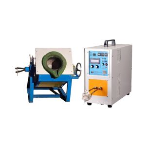 China Gold Small Induction Melting Furnace High Frequency For Industrial wholesale