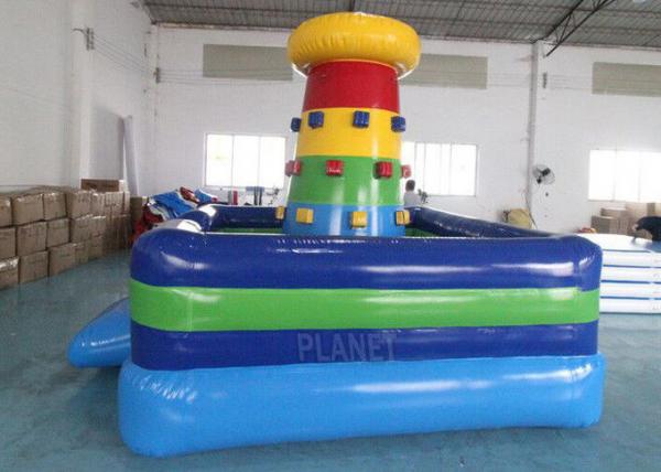 Outdoor Inflatable Bounce House Inflatable Rock Climbing Wall Inflatable Climbing Tower For Game