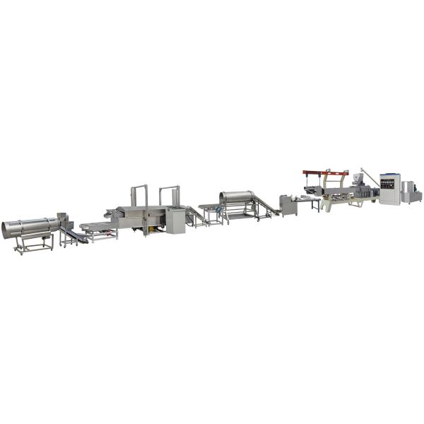 High Efficiency Fried Snack Production Line Crisp Making Machine 380V 50hz 3 PHASE