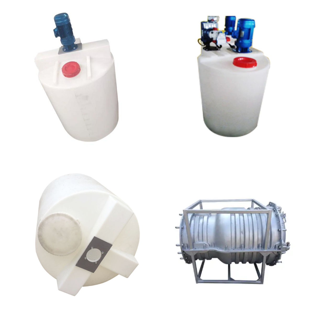 Anti Oxidation Flat Bottom Rotomolding PE Dosing Tank Acid And Alkali Dosing System Rotoplastic Process