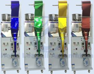 Low Noise Vertical Form Fill Seal Machine , Automatic Sachet Packaging Machine