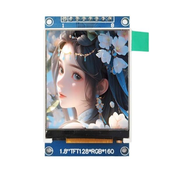 1.33 Inch Small LCD Display with 4 Wire SPI Interface 350 cd/m² Brightness and 600:1 Contrast Ratio
