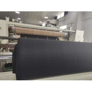China Black Needle Punching Nonwoven Fabrics Manufacturer ISO Certificated on sale