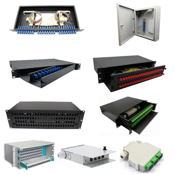 FTTH SC FC ST LC ODF Fiber Optic Patch Panel Rack Mount Splicing