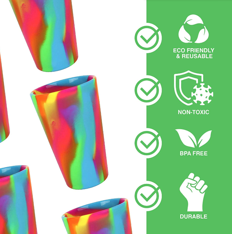 Customize Your Drinking Experience with Our Unbreakable and BPA-Free Silicone Cup