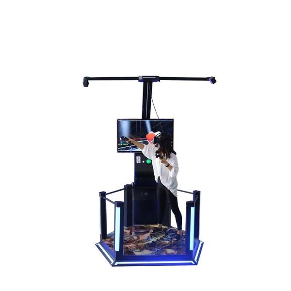 Quality Small Space 9D VR Game Machines Effective Anti-Winding Structure Easy Operation for sale
