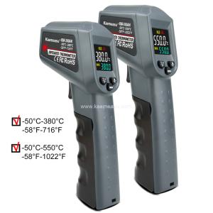 Kaemeasu Color Display High Heat Infrared Thermometer With Laser Targeting