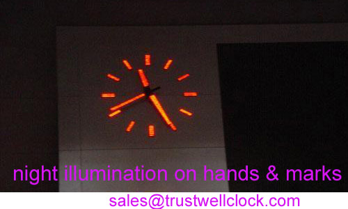 clocks tower movement 2.4m 2.5, 3m diameters two 2 or three 3 faces, -Good Clock (Yantai)Trust-Well Co
